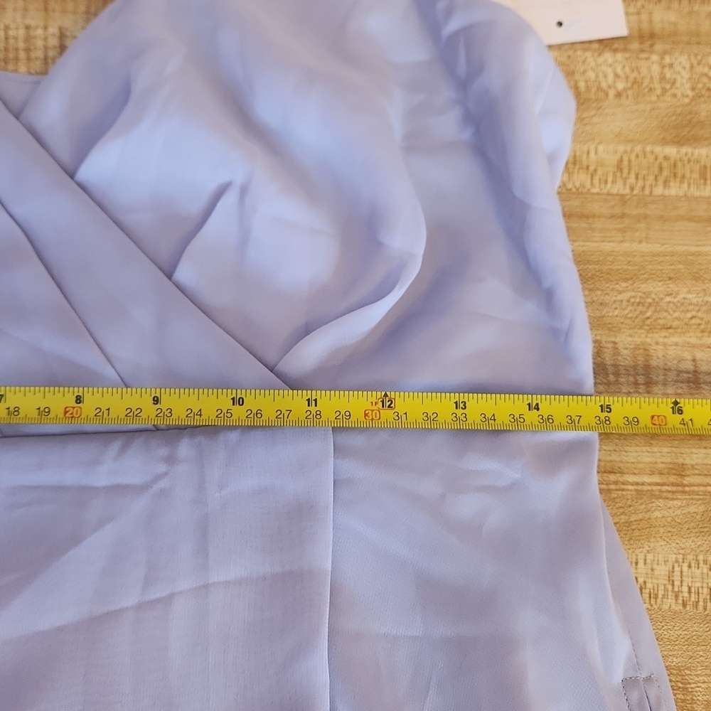 NWT BIRDY GREY Kaia Dress Chiffon Dusty Lilac, size M - Picture 14 of 16